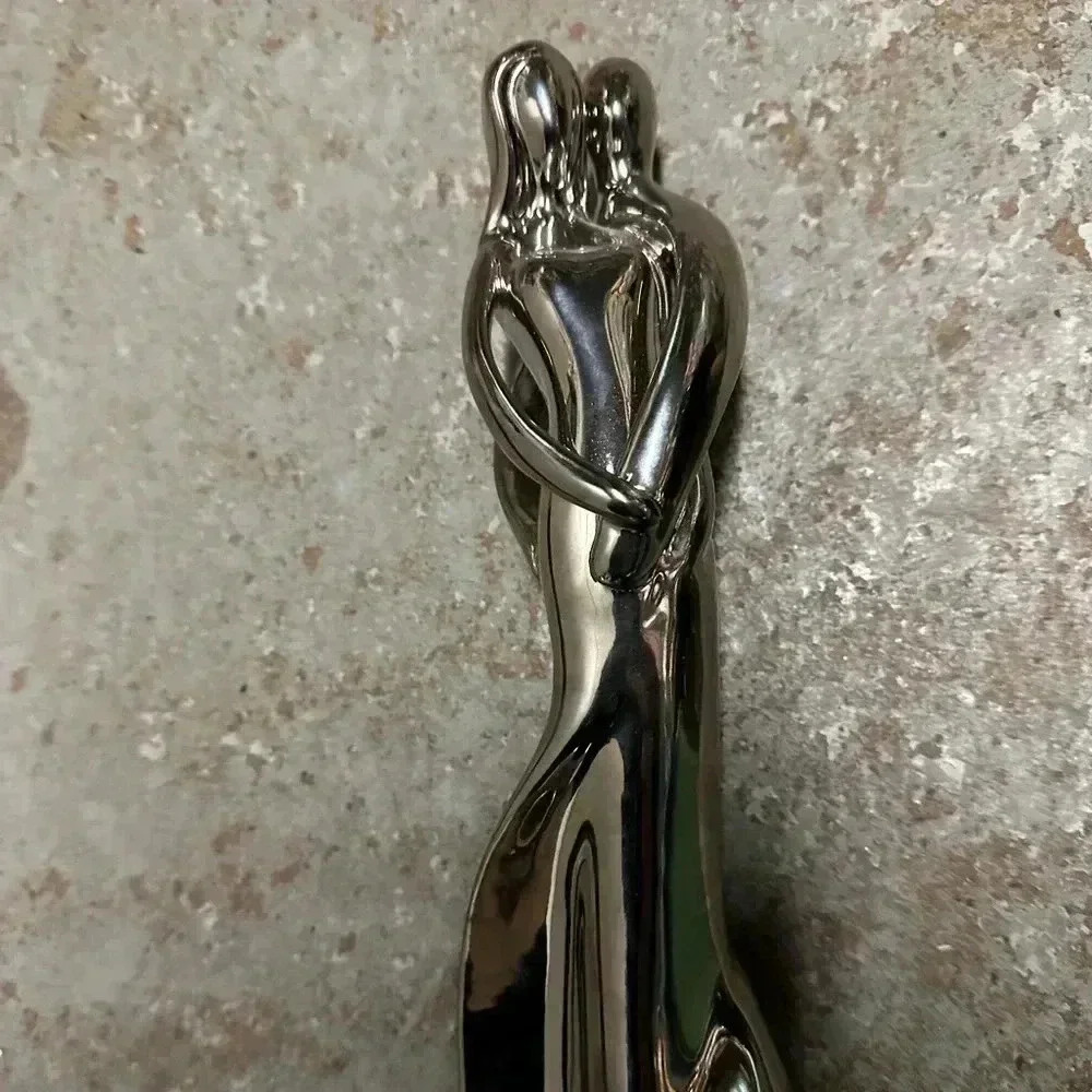 Beautiful couple holding each other